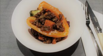 Poivrons farcis au boeuf