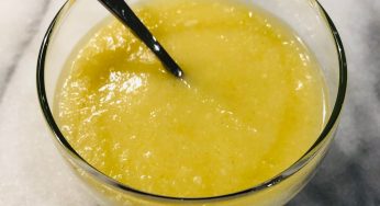 Potage aux poireaux, panais et rabioles