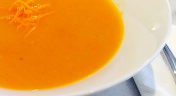 Potage aux carottes et à l’orange