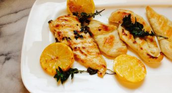 Escalopes de poulet au citron
