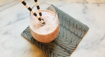 Smoothie bleuets et nectarine