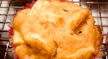 Muffins aux pommes et miel