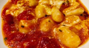 Gnocchis sauce tomates et mozzarella