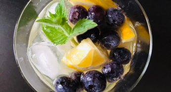 Prosecco et Limoncello aux bleuets