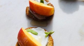 Bouchées aux pêches