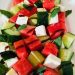 #watermelonfetasalade #watermelonensalade #recettesfamille #recettesansnoix #recettesansarachide #salade #saladeété #saladeestivale #salademelondeauconcombreetfet #feta #concombre #melon #melondeau