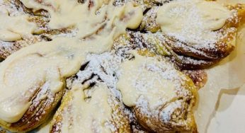 Brioche flocon de neige aux fraises