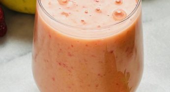 Smoothie mangues et fraises
